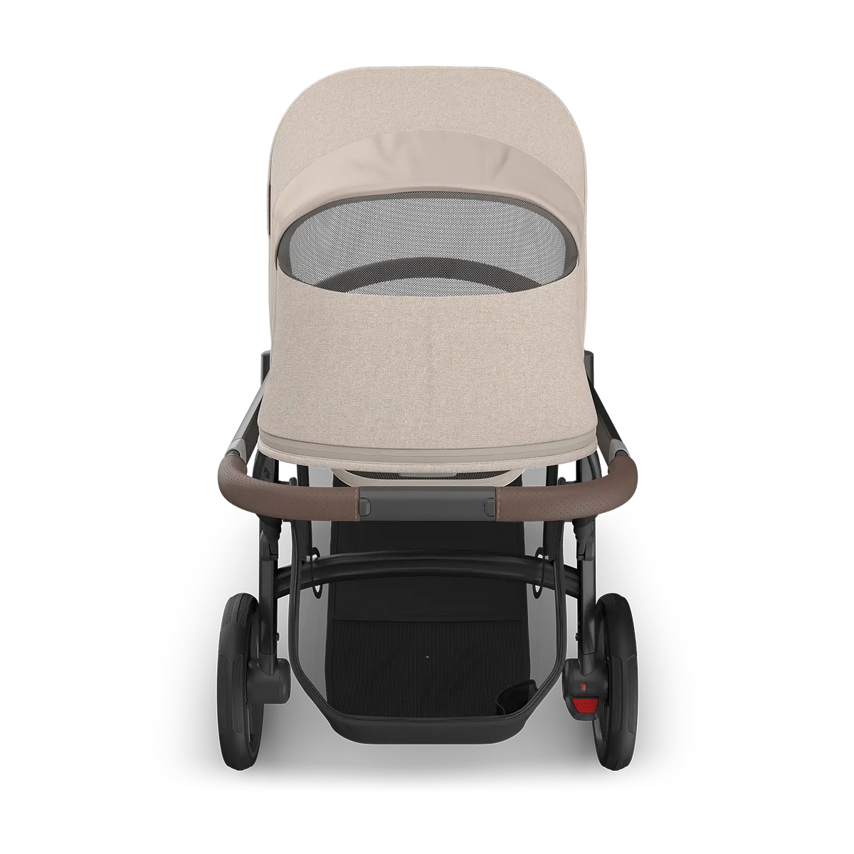 UPPAbaby Vista V3 Stroller - Ada (Sandstone Mélange/Carbon Frame/Chestnut Leather) UPPAbaby