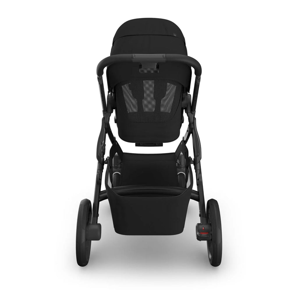 UPPAbaby Vista V3 Stroller - James (Black/Carbon Frame/Black Leather) UPPAbaby