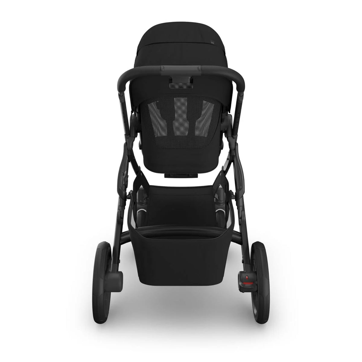 UPPAbaby Vista V3 Stroller - James (Black/Carbon Frame/Black Leather) UPPAbaby