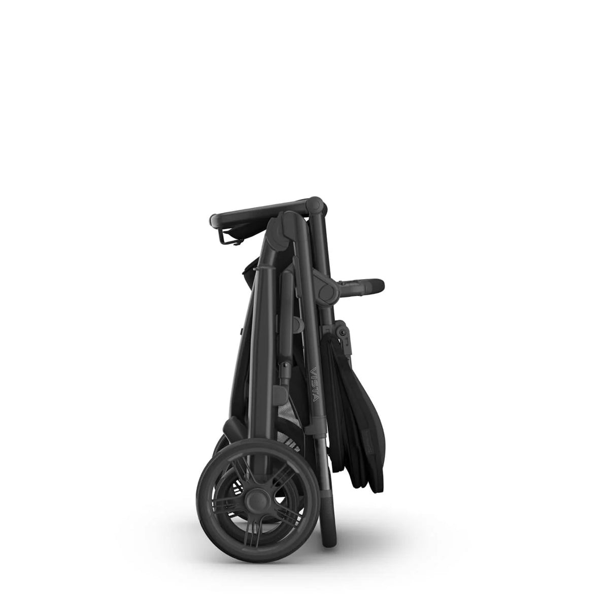UPPAbaby Vista V3 Stroller - James (Black/Carbon Frame/Black Leather) UPPAbaby