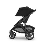 UPPAbaby Vista V3 Stroller - James (Black/Carbon Frame/Black Leather) UPPAbaby