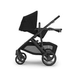 UPPAbaby Vista V3 Stroller - James (Black/Carbon Frame/Black Leather) UPPAbaby