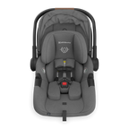 UPPAbaby Aria V2 Infant Car Seat - Greyson (Charcoal Mélange/Saddle Leather) UPPAbaby
