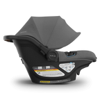 UPPAbaby Aria V2 Infant Car Seat - Greyson (Charcoal Mélange/Saddle Leather) UPPAbaby