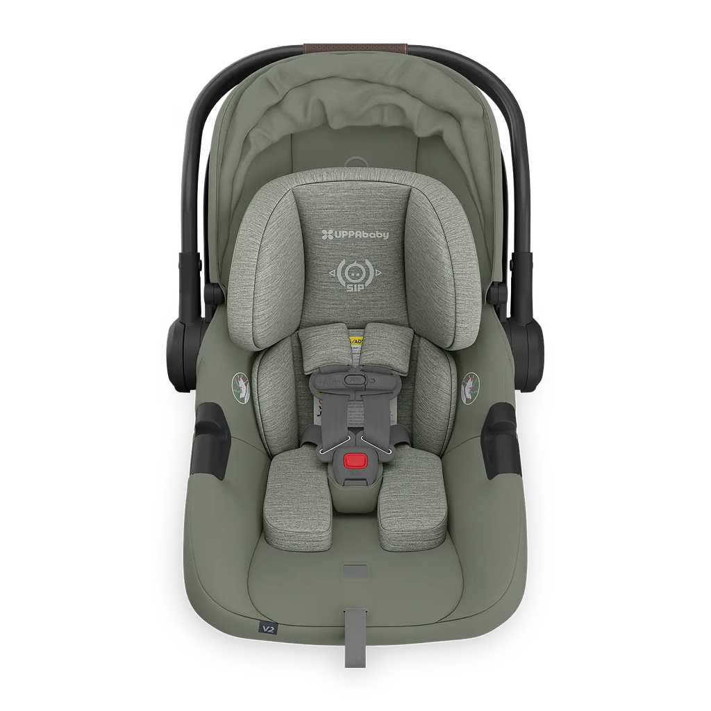 UPPAbaby Aria V2 Infant Car Seat - Evelyn (Meadow Green) UPPAbaby