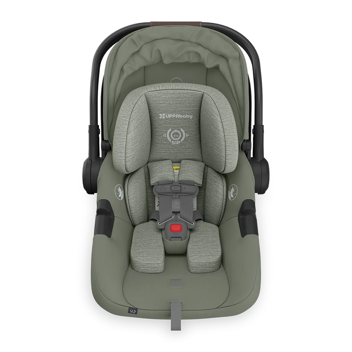 UPPAbaby Aria V2 Infant Car Seat - Evelyn (Meadow Green) UPPAbaby