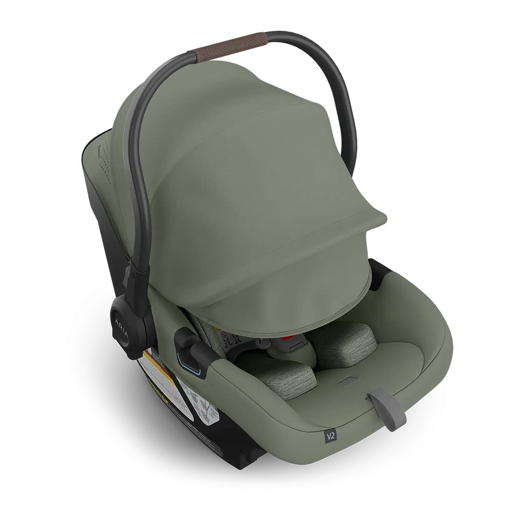 UPPAbaby Aria V2 Infant Car Seat - Evelyn (Meadow Green) UPPAbaby