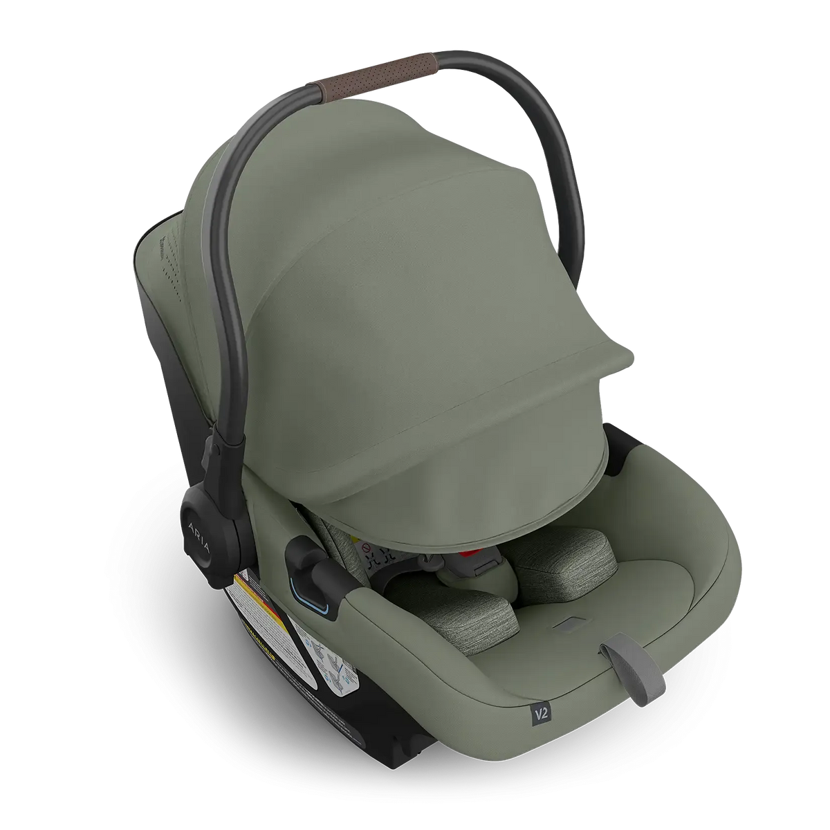 UPPAbaby Aria V2 Infant Car Seat - Evelyn (Meadow Green) UPPAbaby