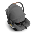 UPPAbaby Aria V2 Infant Car Seat - Greyson (Charcoal Mélange/Saddle Leather) UPPAbaby