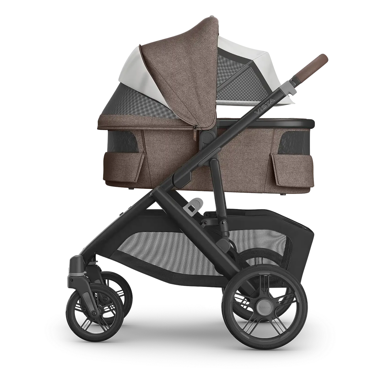 UPPAbaby Bassinet V3 - Owen (Mocha Mélange/Carbon Frame) UPPAbaby