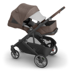 UPPAbaby Cruz V3 Stroller - Owen (Mocha Mélange/Carbon Frame/Chestnut Leather) UPPAbaby