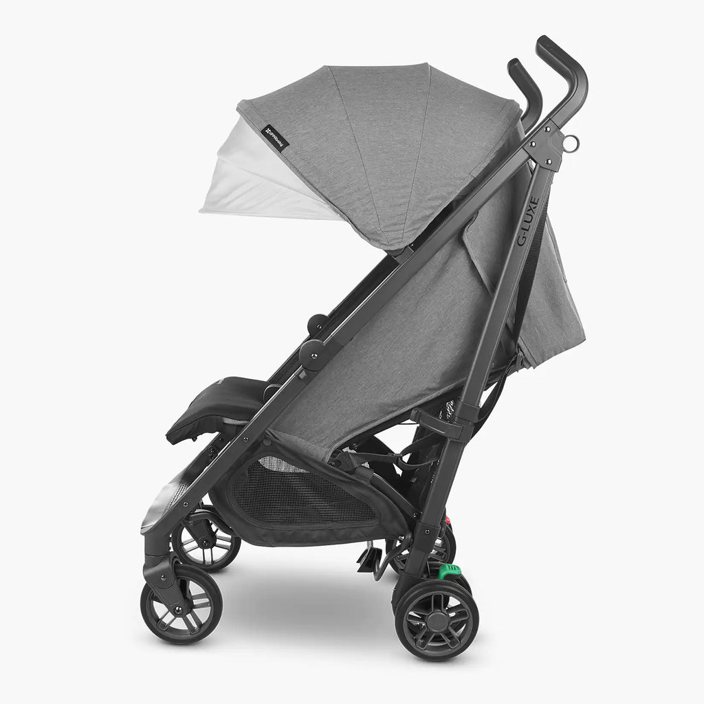 UPPAbaby G-Luxe Stroller - Greyson (Charcoal Melange/Carbon Frame) UPPAbaby
