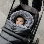 UPPAbaby CozyGanoosh Luxe - Lyla (Onyx Nylon) 7 a.m. Enfant