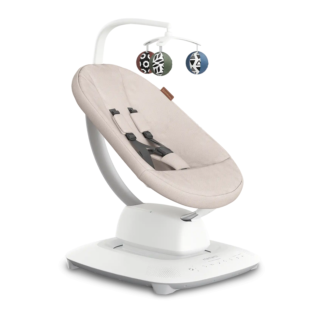 UPPAbaby Mamaroo® Smart Swing - Charlie (Sand Mélange) UPPAbaby