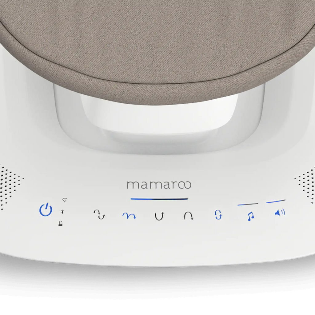 UPPAbaby Mamaroo Mamaroo® Smart Swing - Wells (Dark Taupe Mélange) UPPAbaby