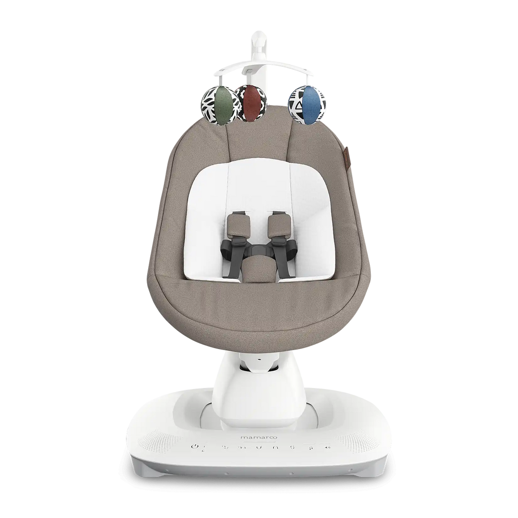 UPPAbaby Mamaroo Mamaroo® Smart Swing - Wells (Dark Taupe Mélange) UPPAbaby