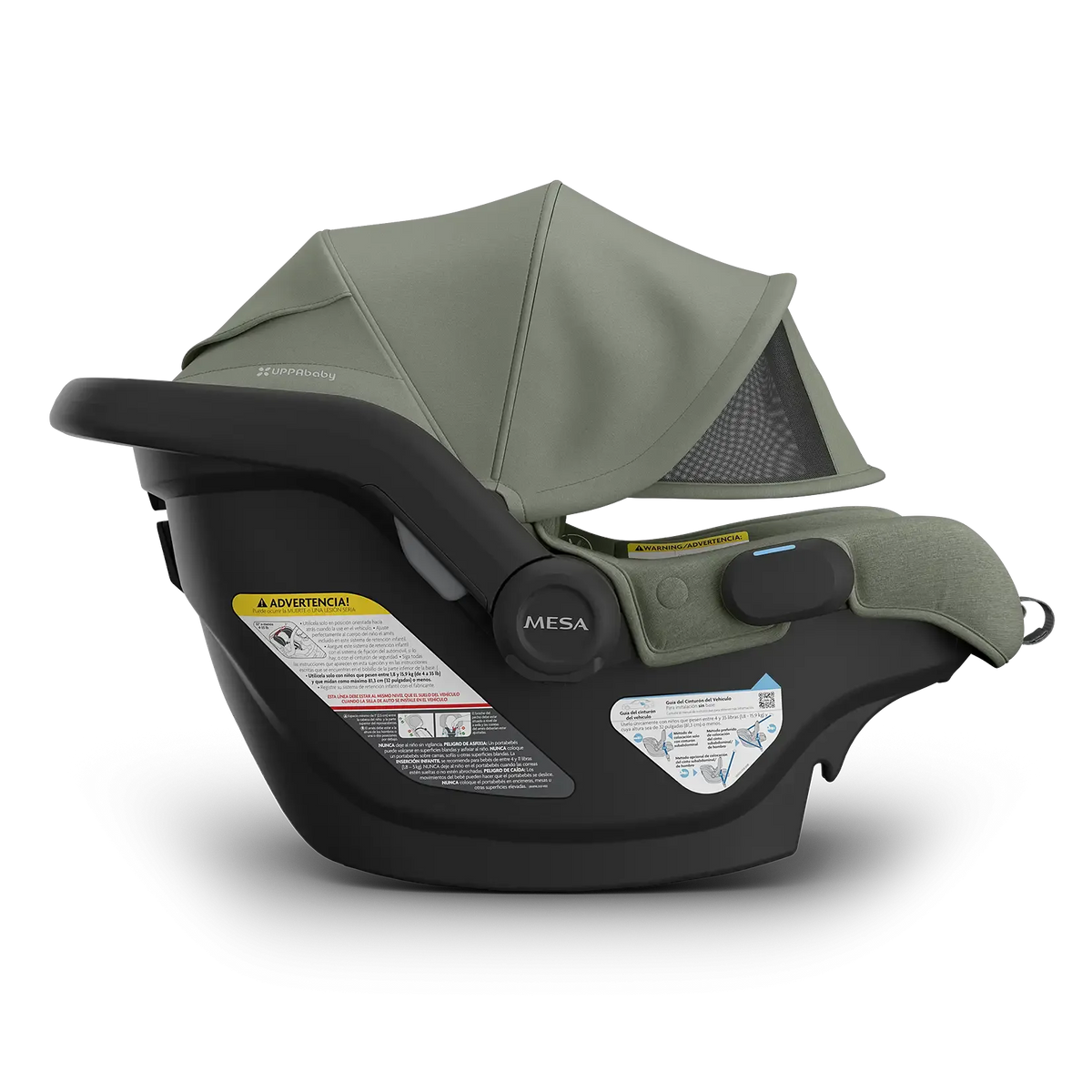 UPPAbaby Mesa V3 Infant Car Seat - Evelyn (Meadow Green) UPPAbaby