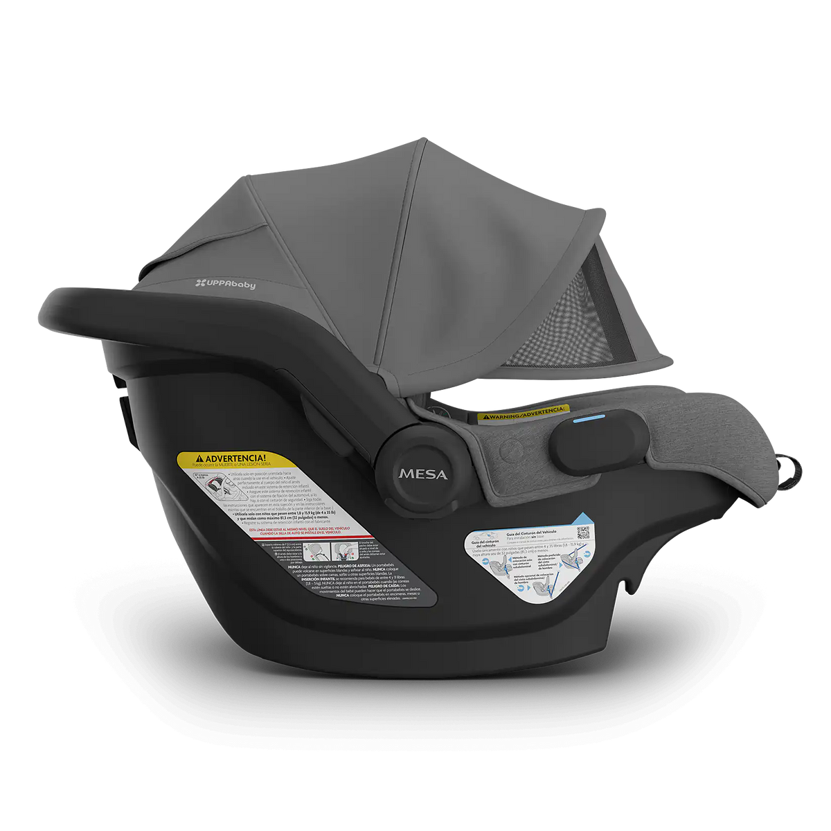 UPPAbaby Mesa V3 Infant Car Seat - Greyson (Charcoal Mélange) UPPAbaby