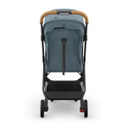 UPPAbaby Minu V3 Stroller - Dillan (Stone Blue/Carbon Frame/Sand Leather) UPPAbaby