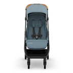 UPPAbaby Minu V3 Stroller - Dillan (Stone Blue/Carbon Frame/Sand Leather) UPPAbaby