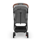 UPPAbaby Minu V3 Stroller - Greyson (Charcoal Mélange/Carbon Frame/Saddle Leather) UPPAbaby