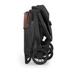 UPPAbaby Minu V3 Stroller - Greyson (Charcoal Mélange/Carbon Frame/Saddle Leather) UPPAbaby