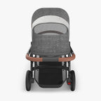 UPPAbaby Vista V3 Stroller - Greyson (Charcoal Melange/Carbon Frame/Saddle Leather) UPPAbaby