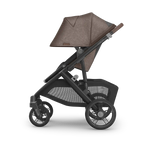 UPPAbaby Vista V3 Stroller - Owen (Mocha Mélange/Carbon Frame/Chestnut Leather) UPPAbaby