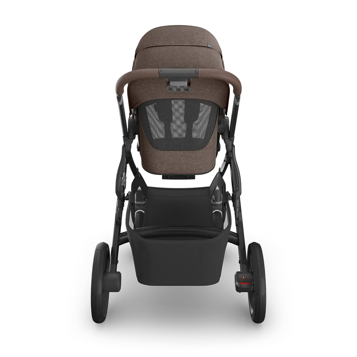 UPPAbaby Vista V3 Stroller - Owen (Mocha Mélange/Carbon Frame/Chestnut Leather) UPPAbaby