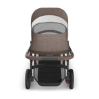 UPPAbaby Vista V3 Stroller - Owen (Mocha Mélange/Carbon Frame/Chestnut Leather) UPPAbaby