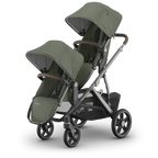 UPPAbaby Rumbleseat V3 - Evelyn (Meadow Green/Graphite Frame/Chestnut Leather) UPPAbaby