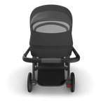 UPPAbaby Cruz V3 Stroller - James (Black/Carbon Frame/Black Leather) UPPAbaby