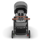 UPPAbaby Cruz V3 Stroller - Greyson (Charcoal Mélange | Carbon Frame | Saddle Leather) UPPAbaby