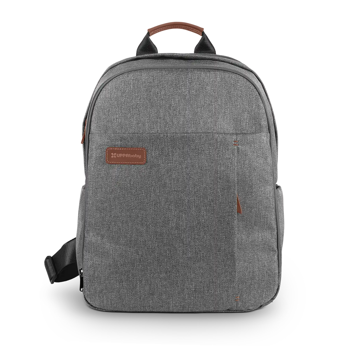 UPPAbaby Changing Backpack - Greyson (Charcoal Mélange/Saddle Leather) UPPAbaby