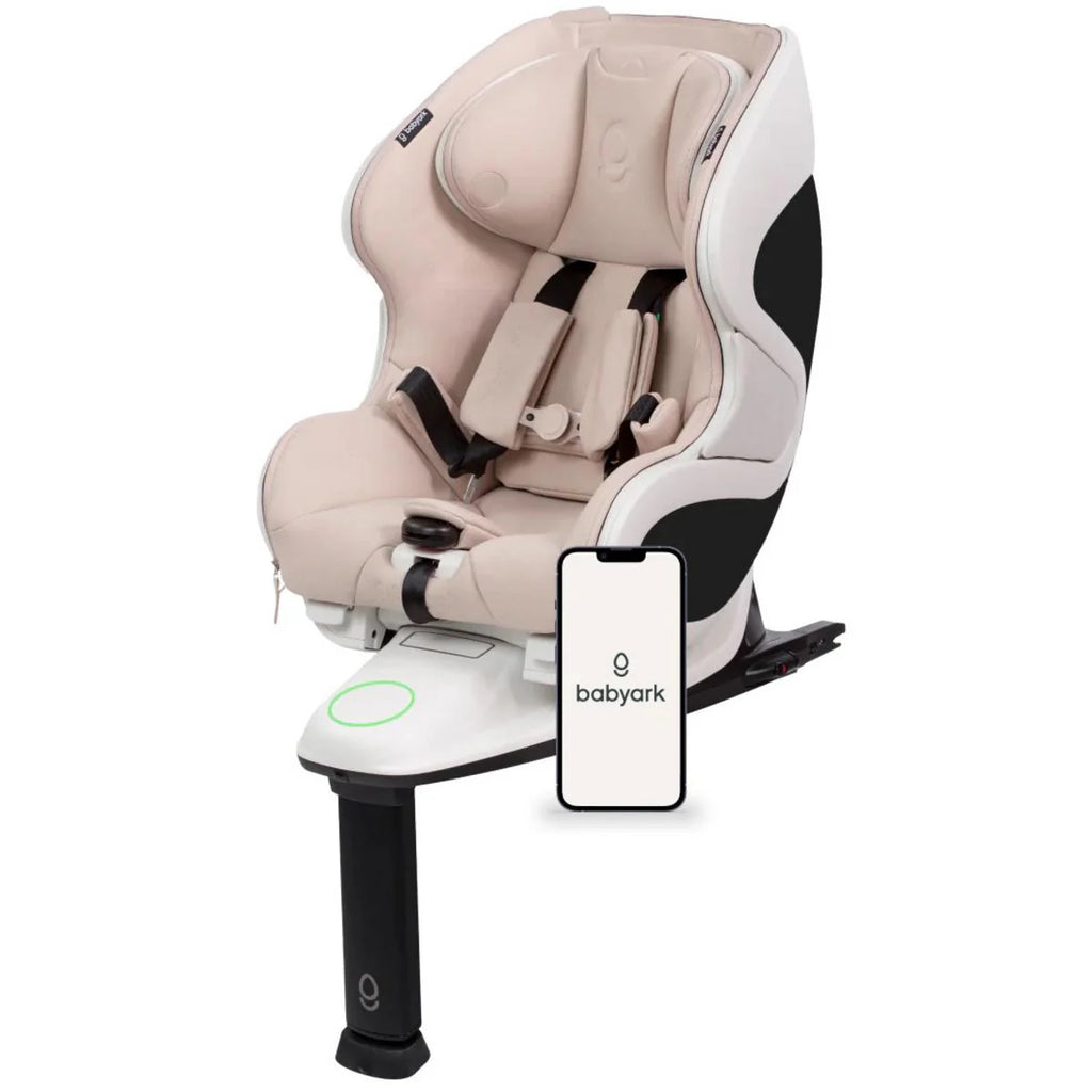 babyark Convertible Car Seat (Smart) - Eggshell White/Moonlight babyark