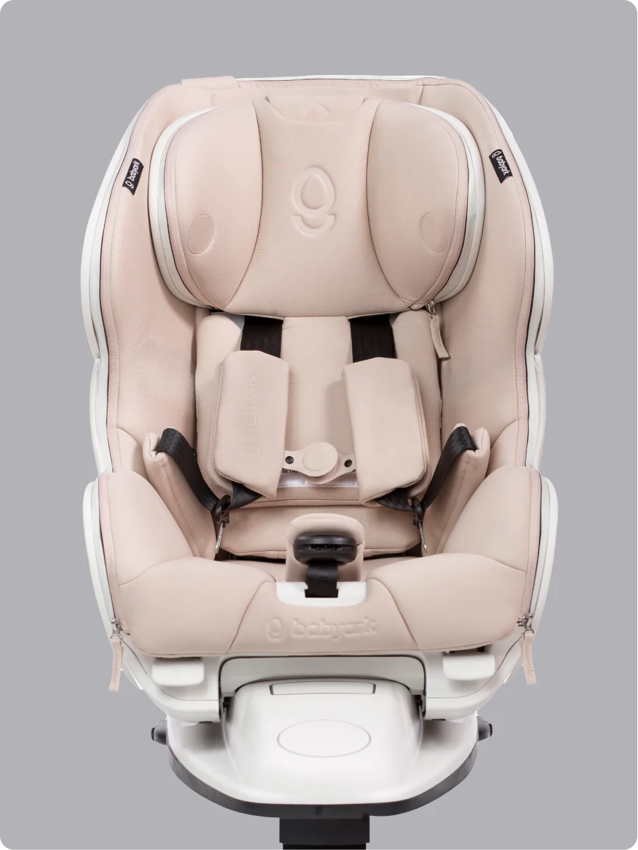 babyark Convertible Car Seat (Smart) - Eggshell White/Moonlight babyark