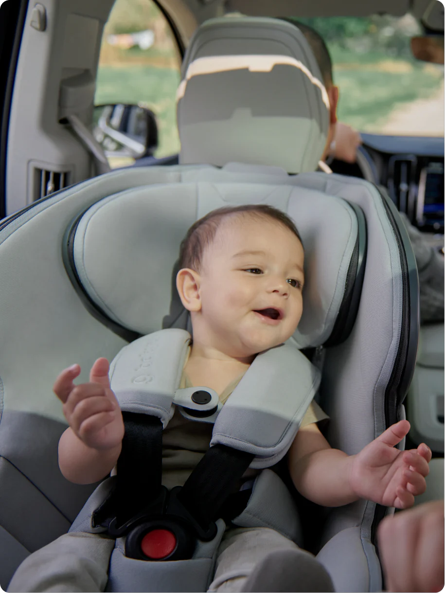 Babyark Convertible Car Seat (Smart) - Charcoal Grey/Glacier Ice babyark