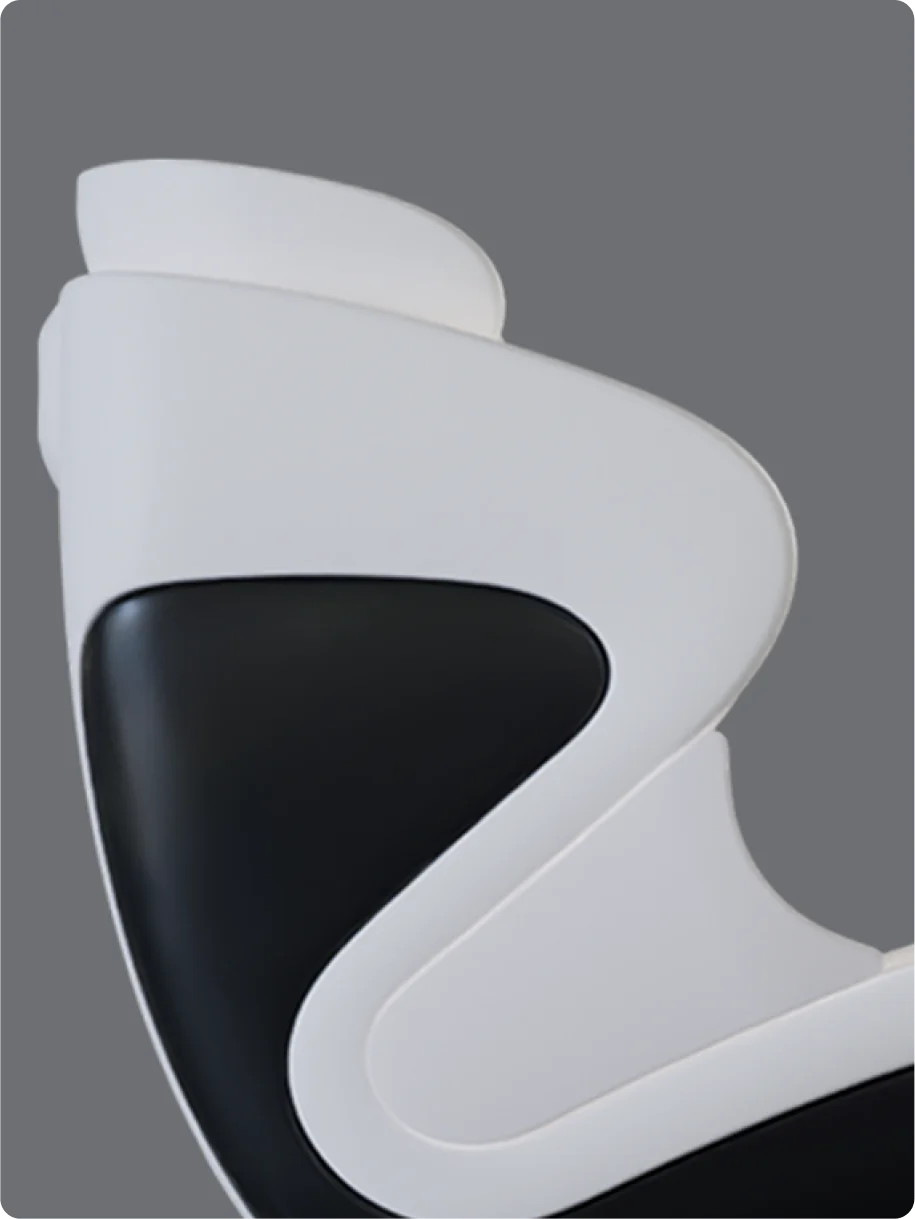 babyark Convertible Car Seat (Smart) - Eggshell White/Moonlight babyark