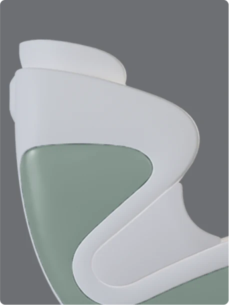Babyark Convertible Car Seat (Smart) - Eggshell White/Glacier Ice babyark