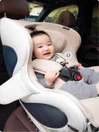 babyark Convertible Car Seat (Smart) - Eggshell White/Moonlight babyark