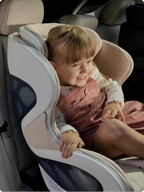 babyark Convertible Car Seat (Smart) - Eggshell White/Moonlight babyark