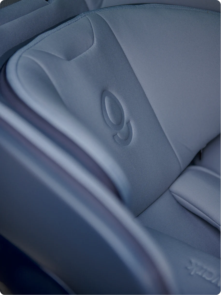 babyark Convertible Car Seat (Smart) - Charcoal Grey/Midnight Blue babyark