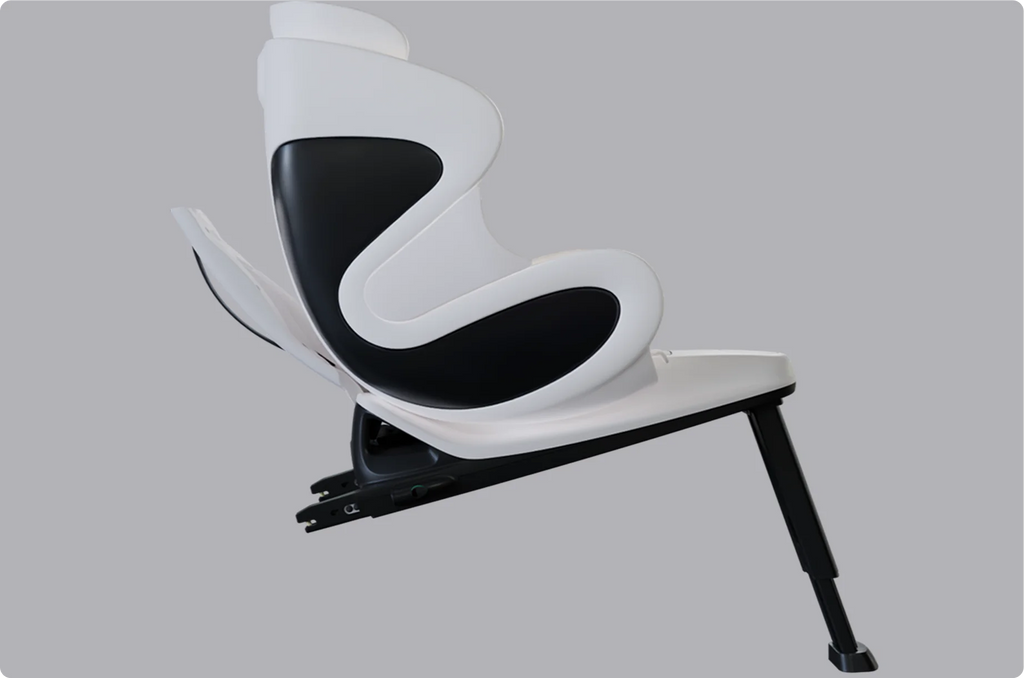 babyark Convertible Car Seat (Smart) - Eggshell White/Moonlight babyark