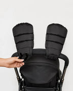 7AM Enfant Warmmuffs - Black Plush (One Size)