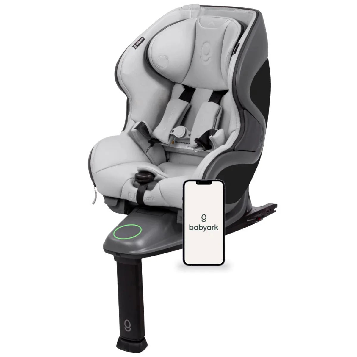 Babyark Convertible Car Seat (Smart) - Charcoal Grey/Glacier Ice babyark