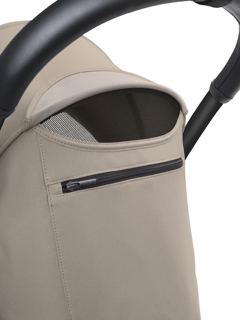 Stokke YOYO³ 6+ Stroller - Black Frame/Taupe Fabric Stokke