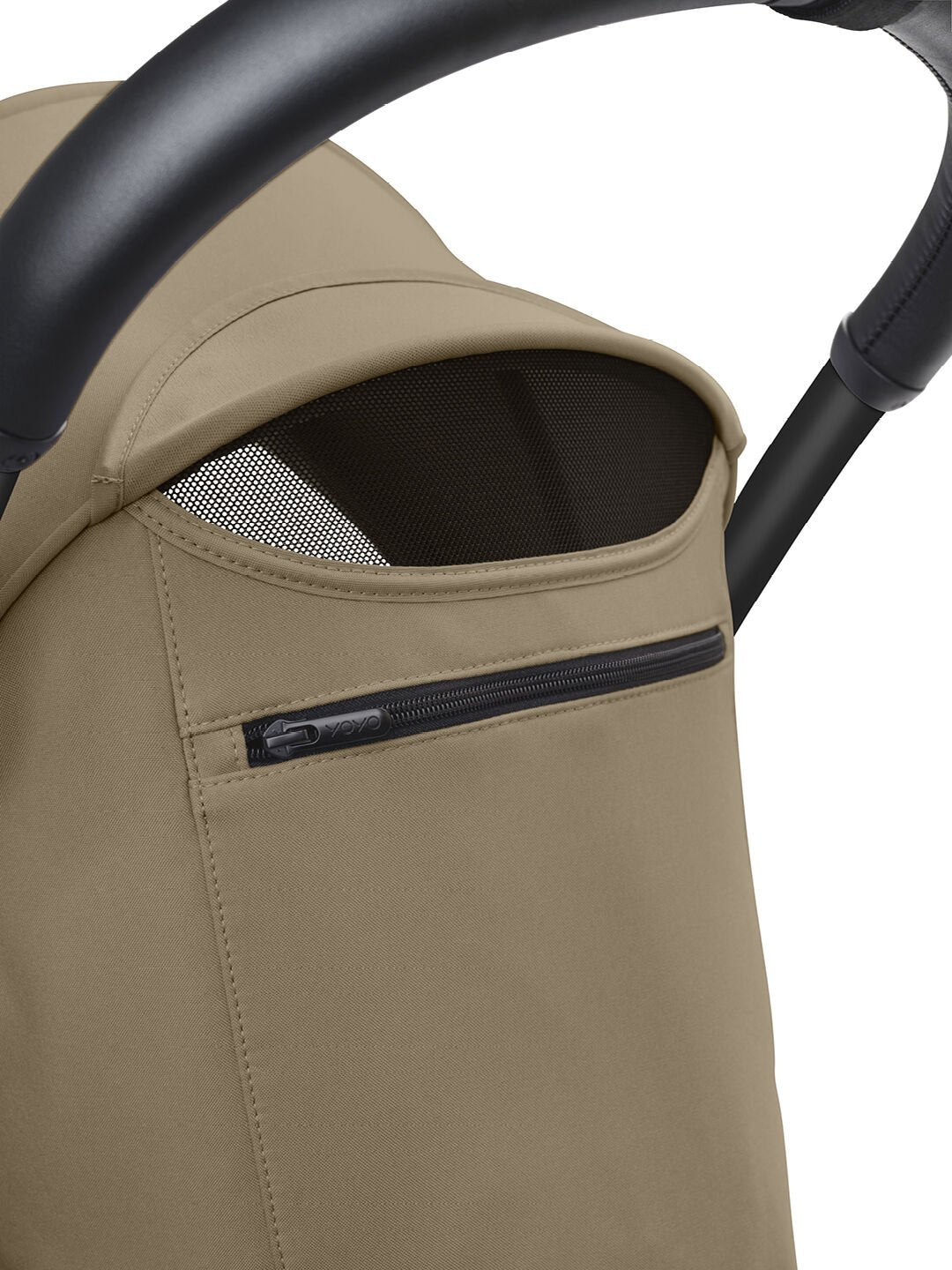 Stokke YOYO³ 6+ Stroller - Black Frame/Toffee Fabric Stokke