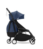 Stokke YOYO³ 6+ Stroller - Black Frame/Air France Blue Fabric Stokke
