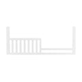 Appleseed Rowan Toddler Rail - White Appleseed