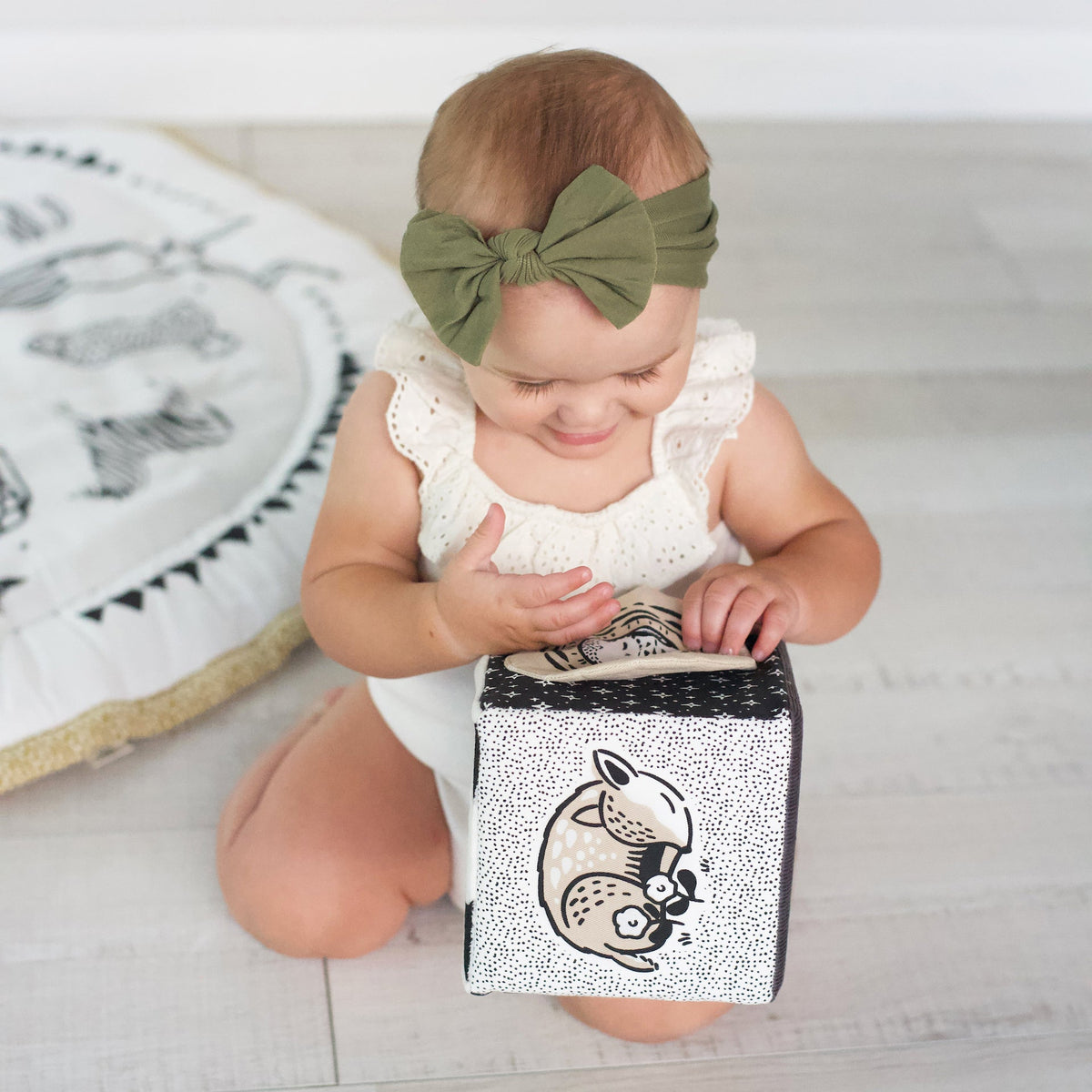 Wee Gallery Soft Block - Baby Animal Wee Gallery
